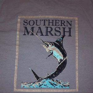 Southern Marsh graphic long sleeve tshirt